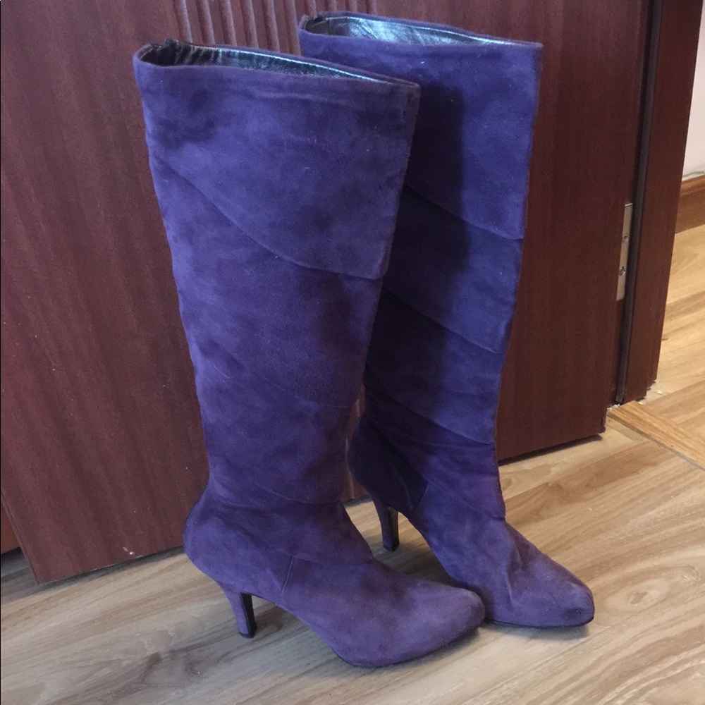 Suede Miss Sixty below the knee boots